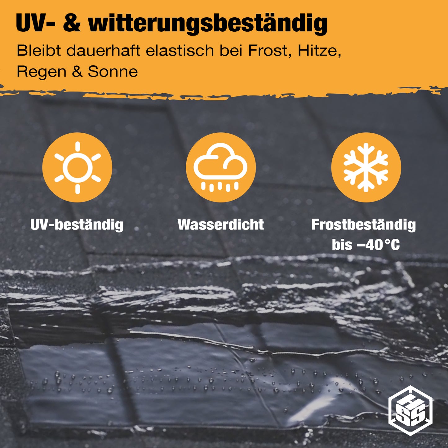 Dach Reparaturband mit MicroSealant®
