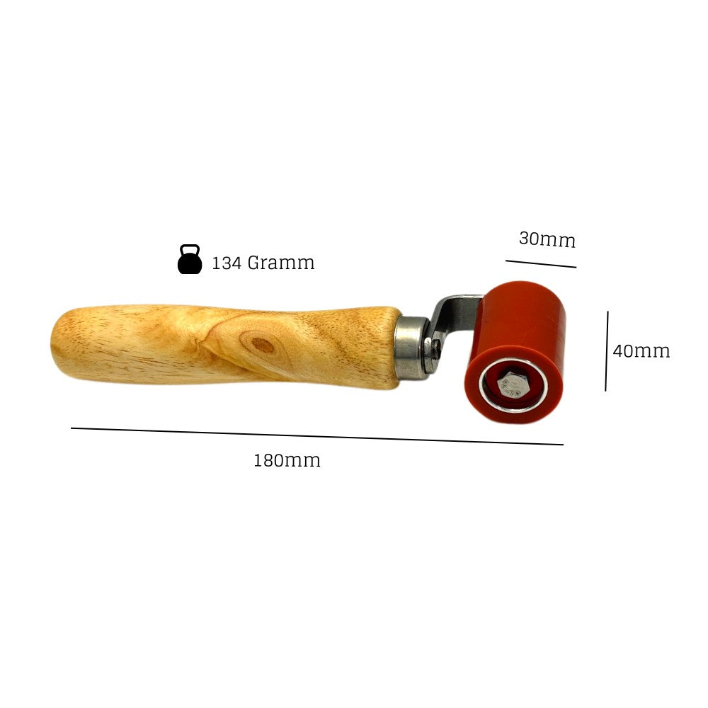 HSS Premium Silikon-Andrückrolle, 45 mm breit - für Mehranwender