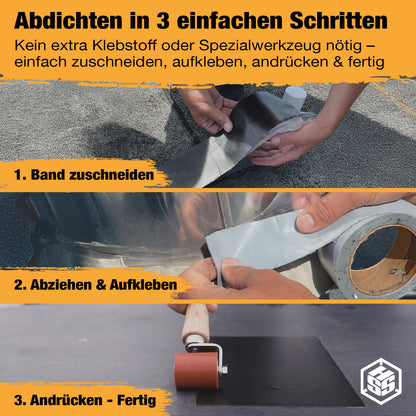 Dach Reparaturband mit MicroSealant®