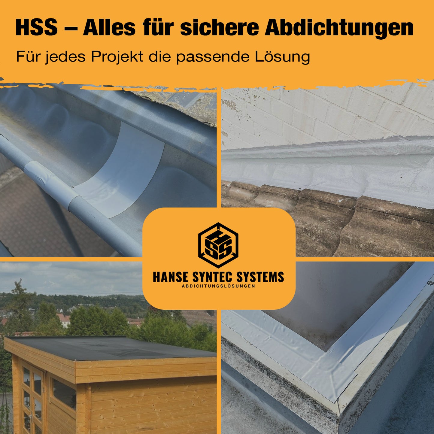 Dach Reparaturband mit MicroSealant®