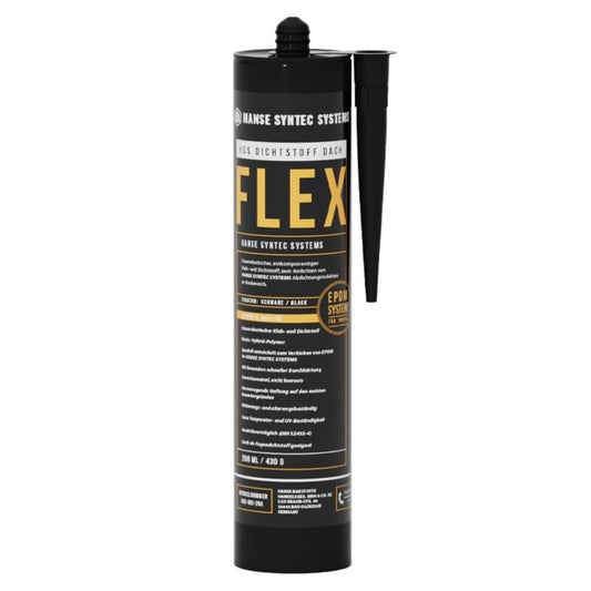 Uszczelniacz dachowy FLEX (czarny), kartusz 290 ml