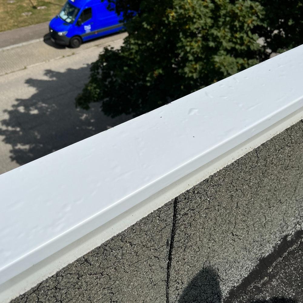 Dach Reparaturband weiß Mauerabdeckung undicht abdichten MicroSealant Dachdeckerband